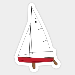 GP14 Sailboat Sticker